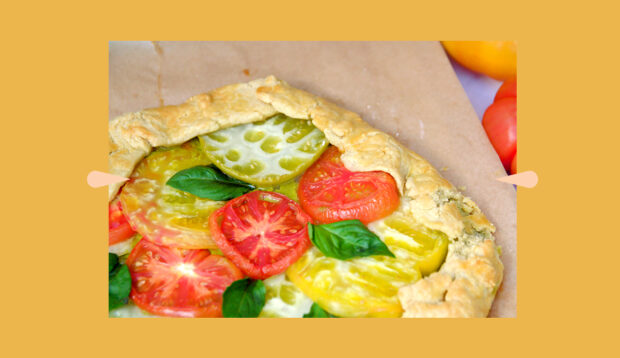 This Fuss-Free Pesto Tomato Galette Is a Summer Gathering Showstopper and Fights Inflammation With Every...