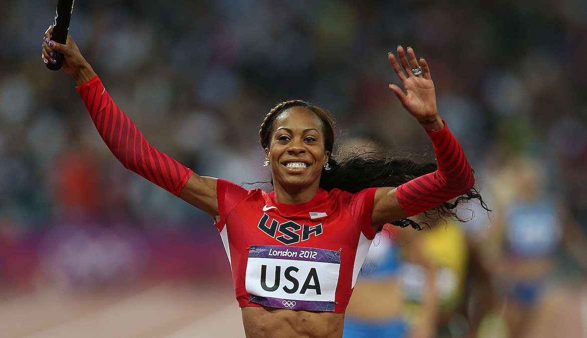 Sanya Richards-Ross Glowing Live With Latham