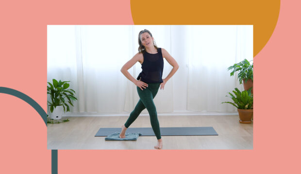 This 15-Minute Pilates Routine Utilizes a Towel as a Slider for Max Muscle Activation