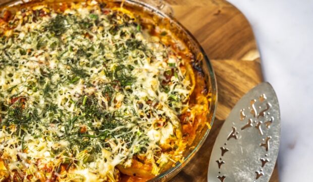 How To Make a Zero Food-Waste Veggie Bake That's Both Hearty and Sustainable