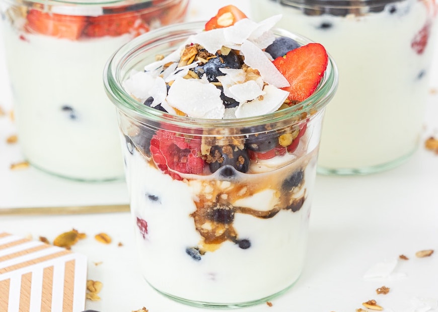 no-bake breakfasts yogurt