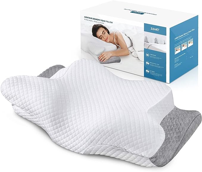 zamat adjustable cervical pillow for tmj