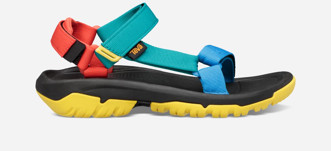 multicolored teva hurricane XLT2 hiking sandals for women