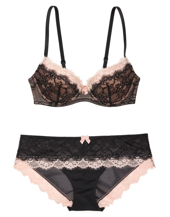 AdoreMe Emanuelly Push Up Bra and Panty