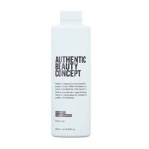 A bottle of authentic beauty concept conditioner for curly hair