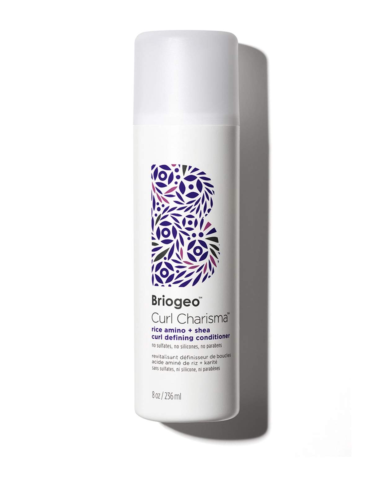 A bottle of briogio curl charisma conditioner for curly hair