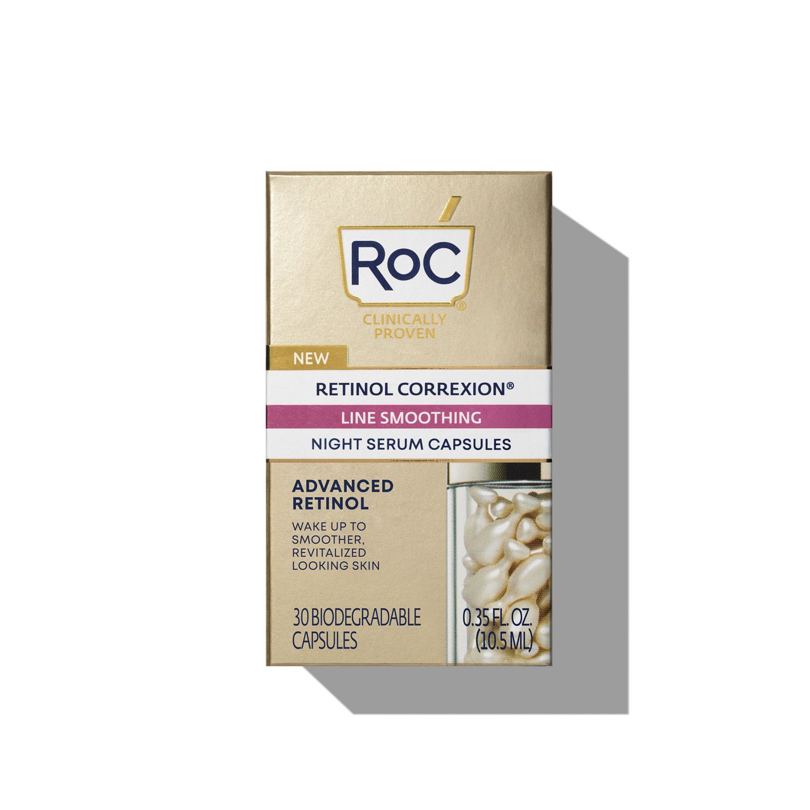 RoC Retinol Correxion Line Smoothing Night Retinol Serum, Skin-care ingredients not to mix