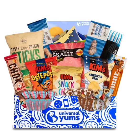 Universal Yums snack subscription box
