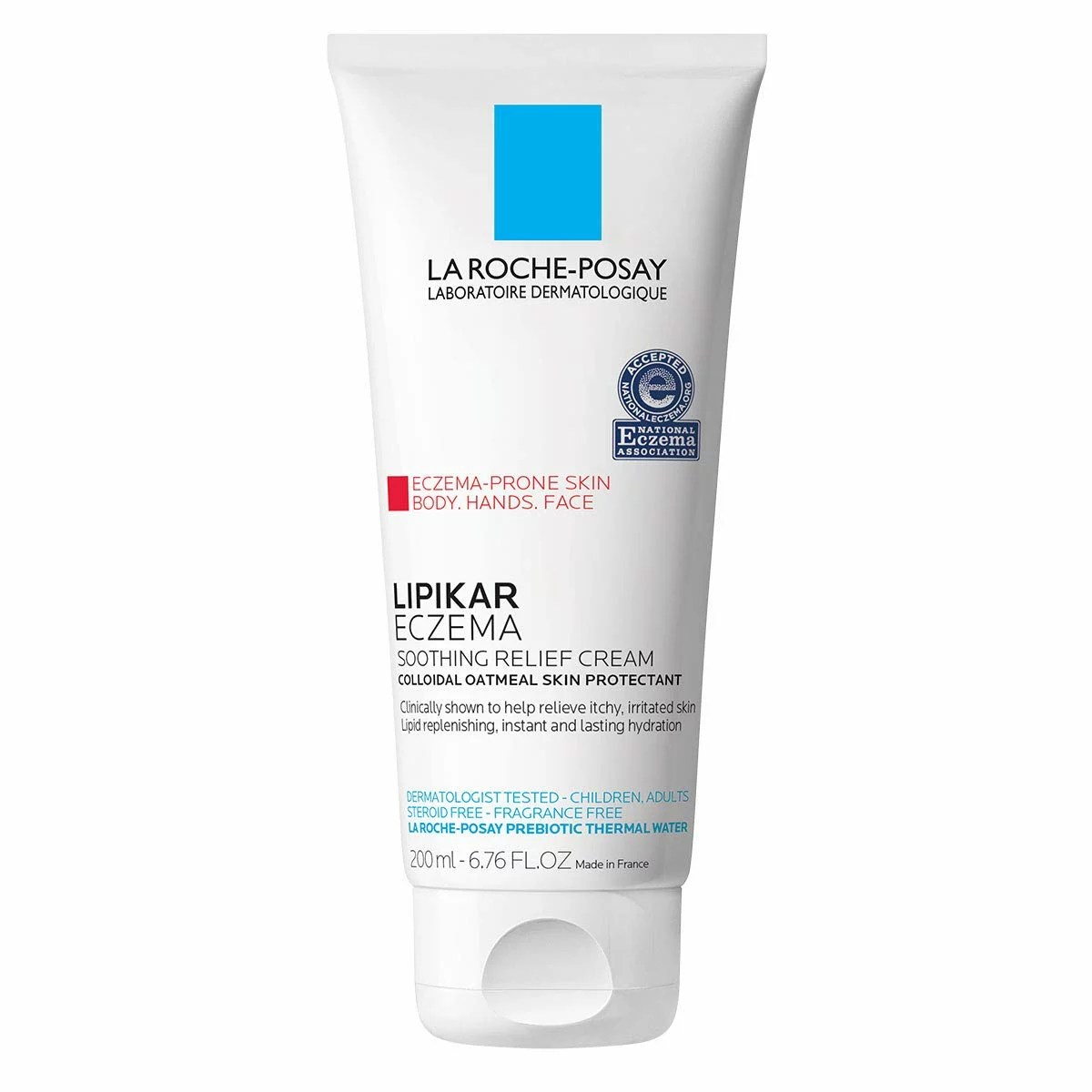 la roche posay lipikar eczema cream, one of the best face moisturizers for eczema
