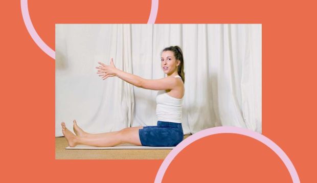 This Common Pilates Move Strengthens Your Abs and Mobilizes Your Spine at the Same Time