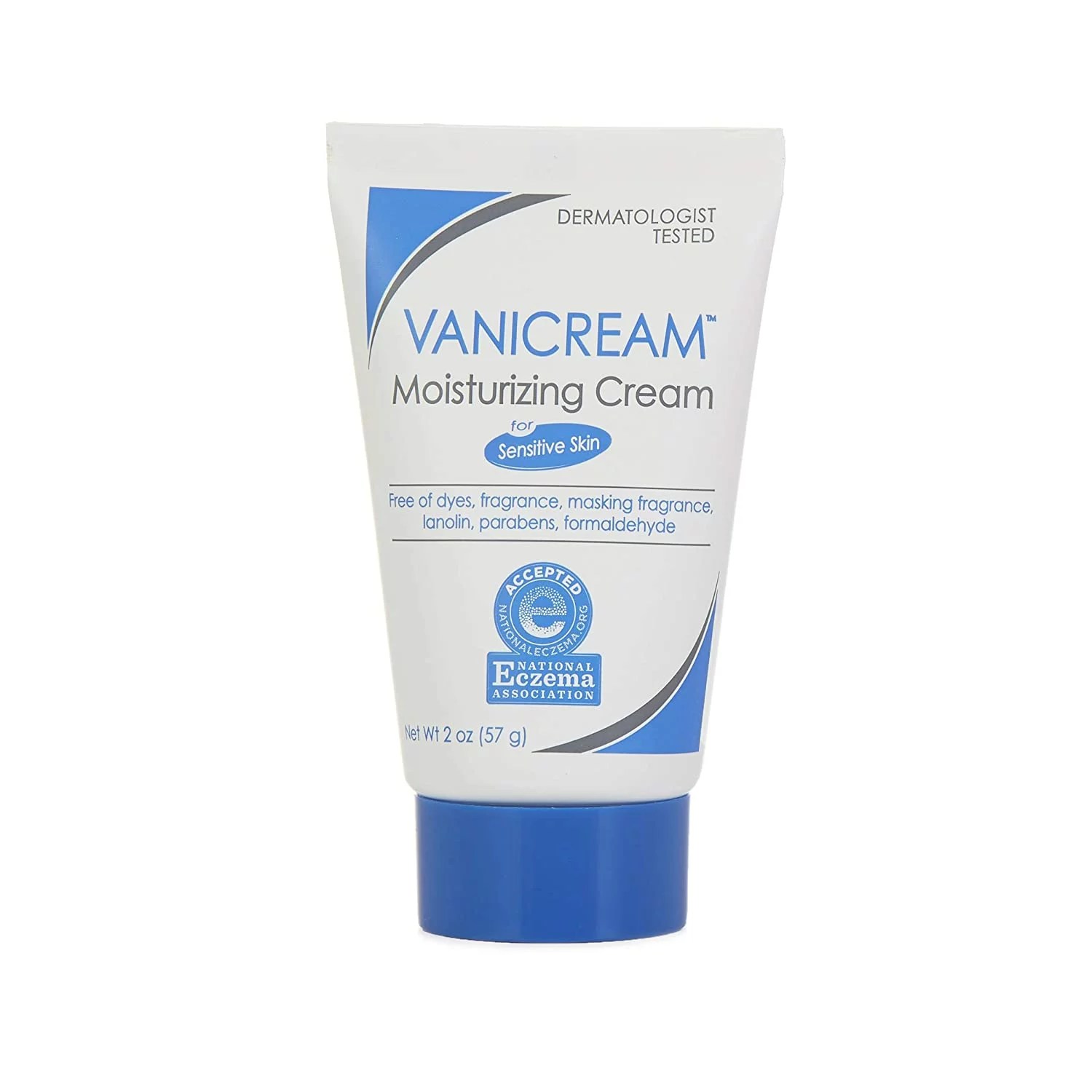 A bottle of vanicream moisturizing cream moisturizers for dry sensitive skin