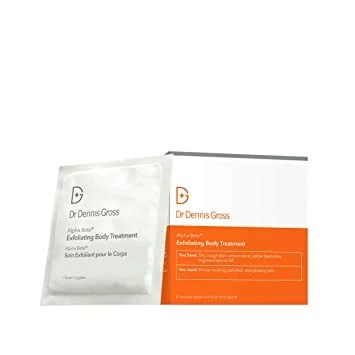 Dr. Dennis Gross Skincare Alpha Beta® Exfoliating Body Treatment Peel, effects of hard water on skin and hair