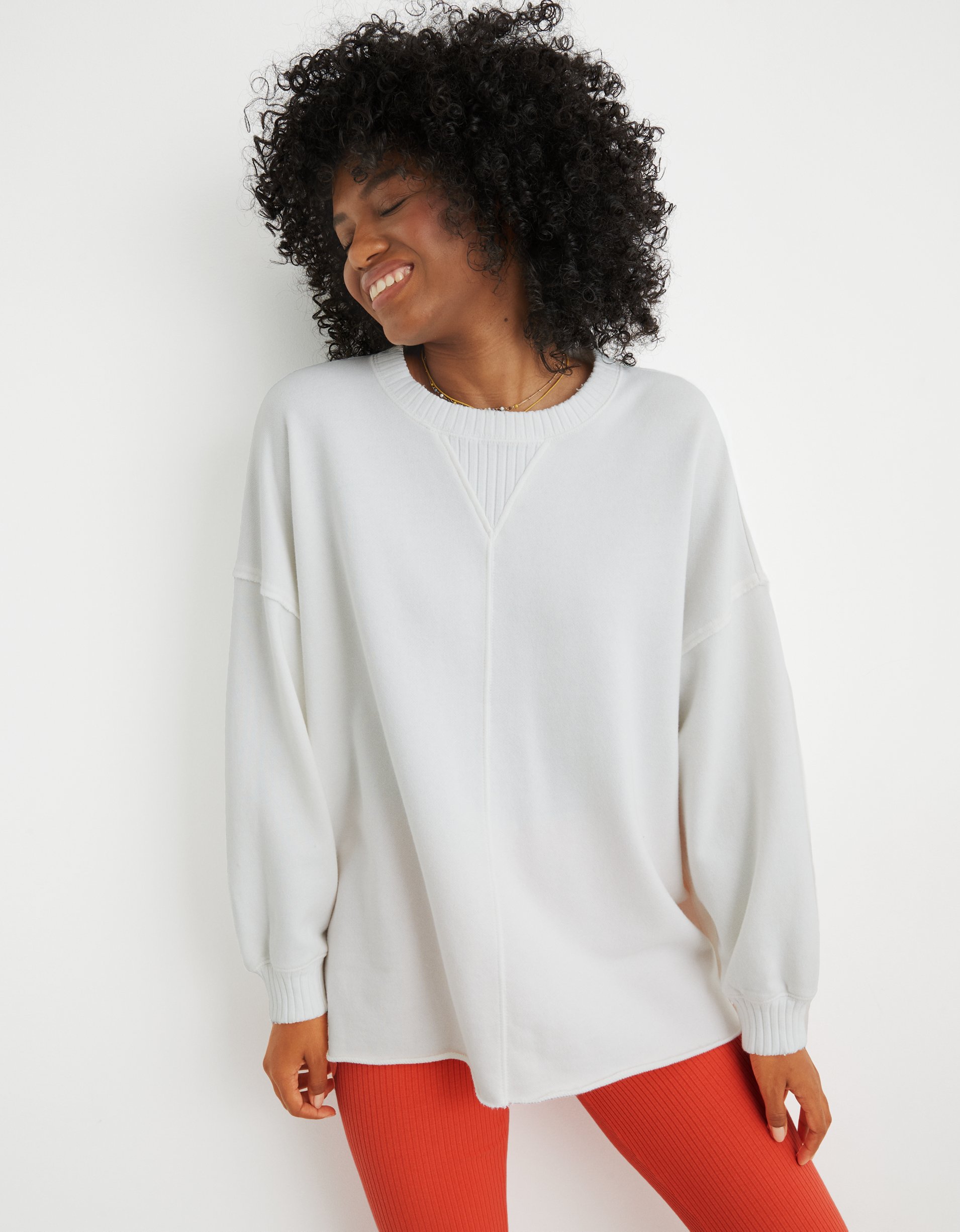 Aerie ANYTIME Down-To-Earth Oversized Sweatshirt