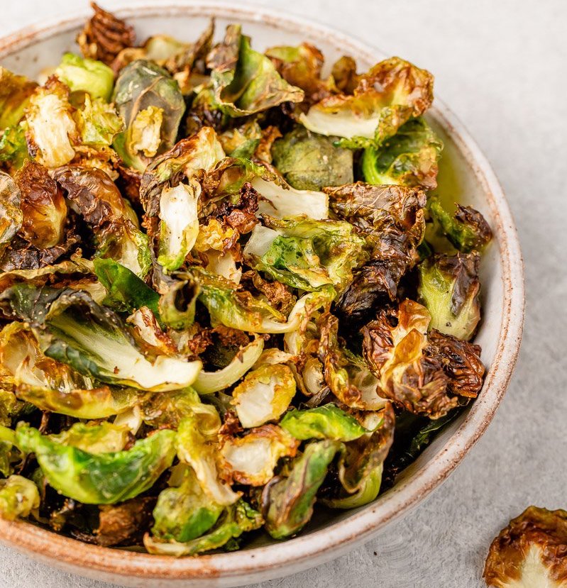 brussels cabbage chips