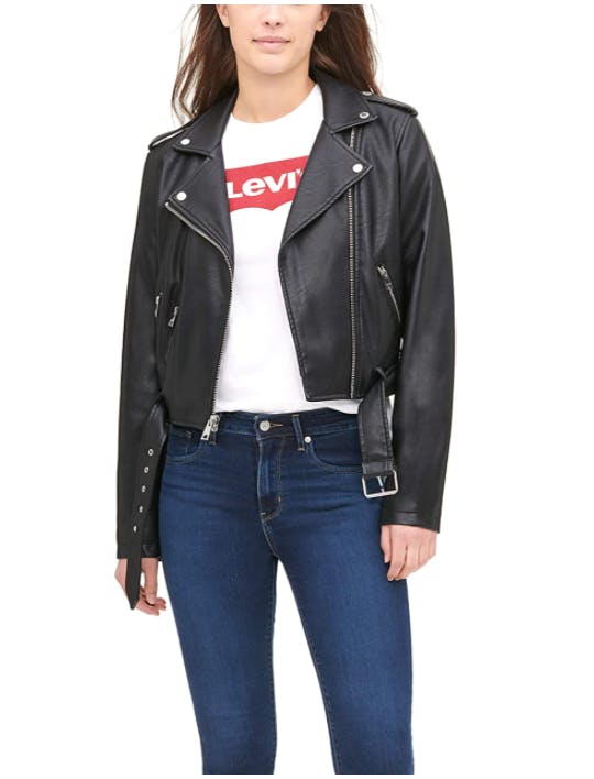 Snag This Levi's Faux Leather Jacket for Just $30 | Well+Good
