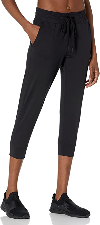 Amazon Essentials Brushed Tech Stretch Crop Jogger Pant