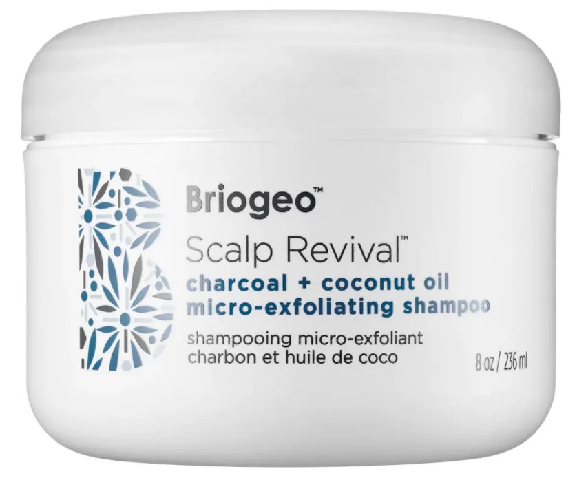 Briogeo Scalp Revival Charcoal + Coconut Oil Micro-Exfoliating Scalp Scrub Shampoo, effects of hard water on skin and hair