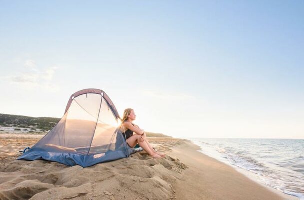 These Lounge Tents Are a Chic Way to "Rough It"