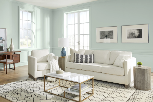 Behr's 2022 Color of the Year Is a Soothing Sea Glass Green You'll Want Everywhere...