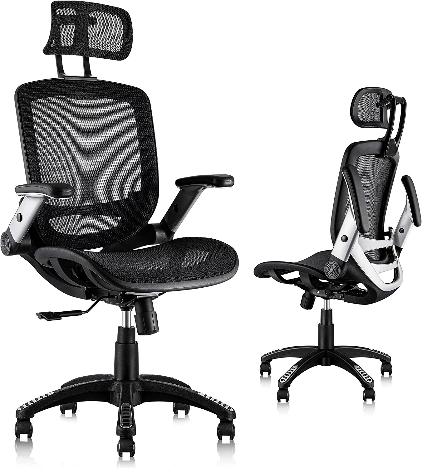 gabrylly ergonomic mesh office chair front and back