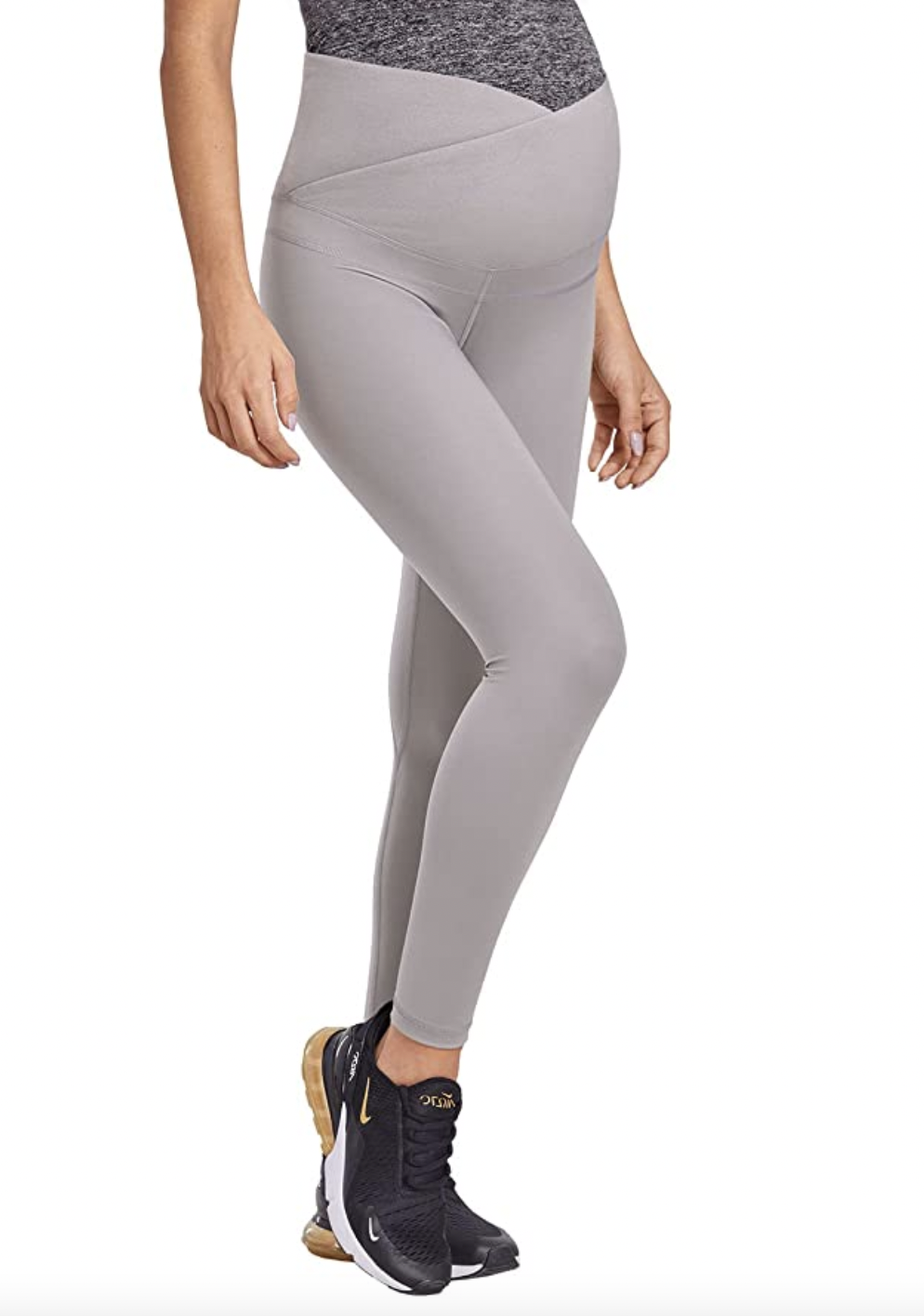 Mother Maternity Leggings Pocket Yoga Sports Trousers Stretch Pregnancy Pa#he6