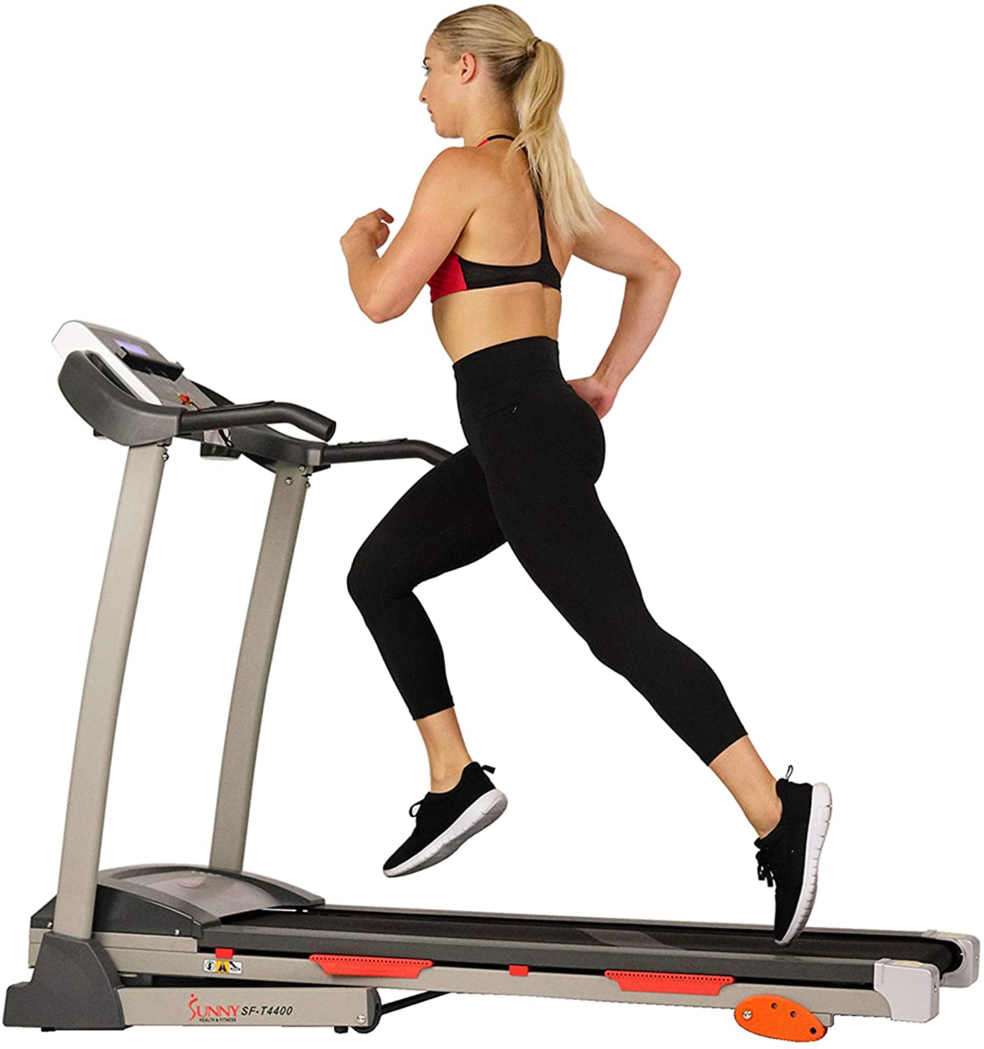 sunny health folding treadmill