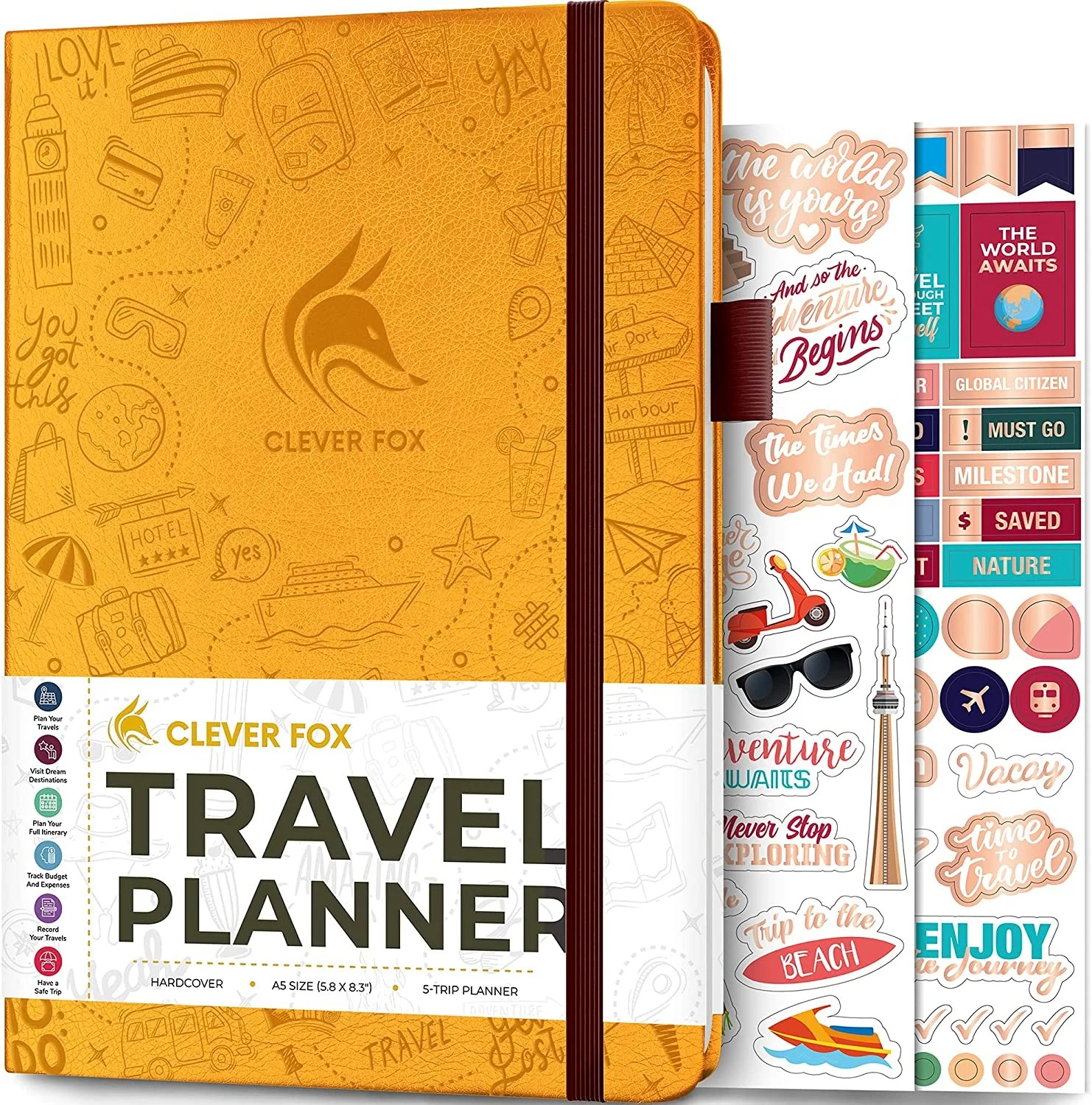 Clever Fox Travel Journal