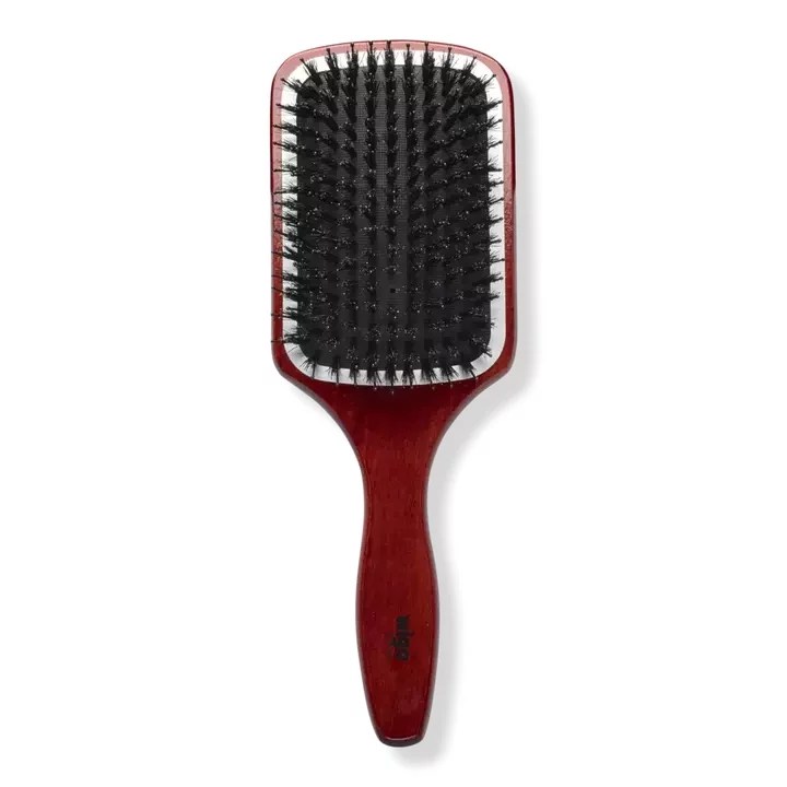 Wigo Perfect Finish Boar Blend Bristles Paddle Hair Brush, best brushes for fine hair