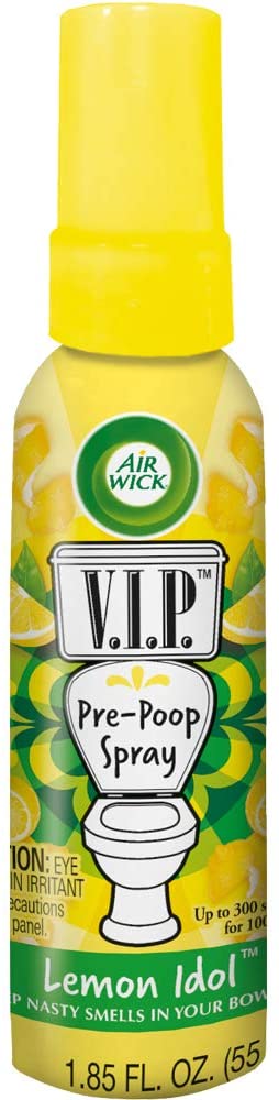 Air Wick V.I.P. Pre-Poop Toilet Spray, poop sprays