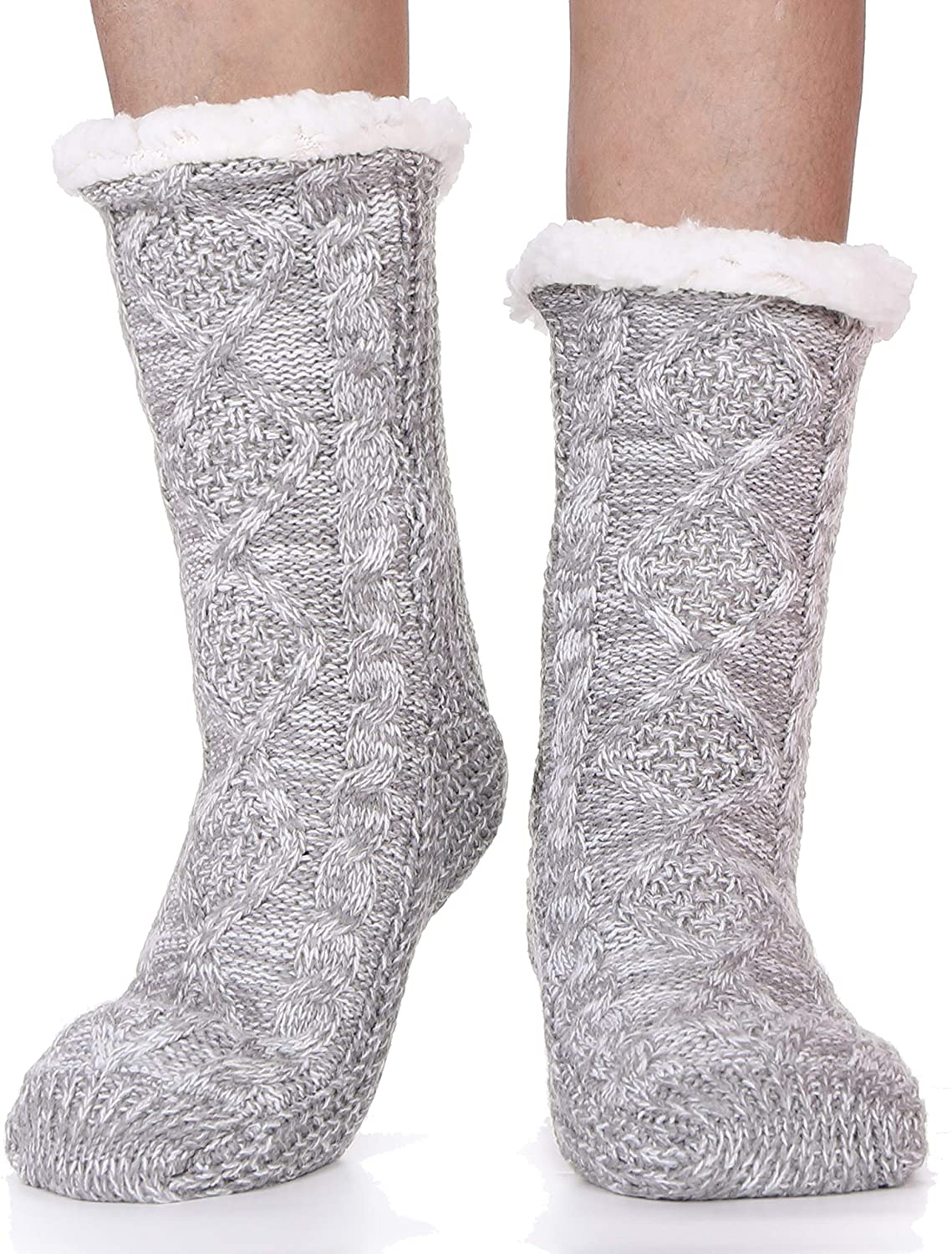 Non-Binding Alpaca Slipper Socks| Mt. Caesar Alpacas