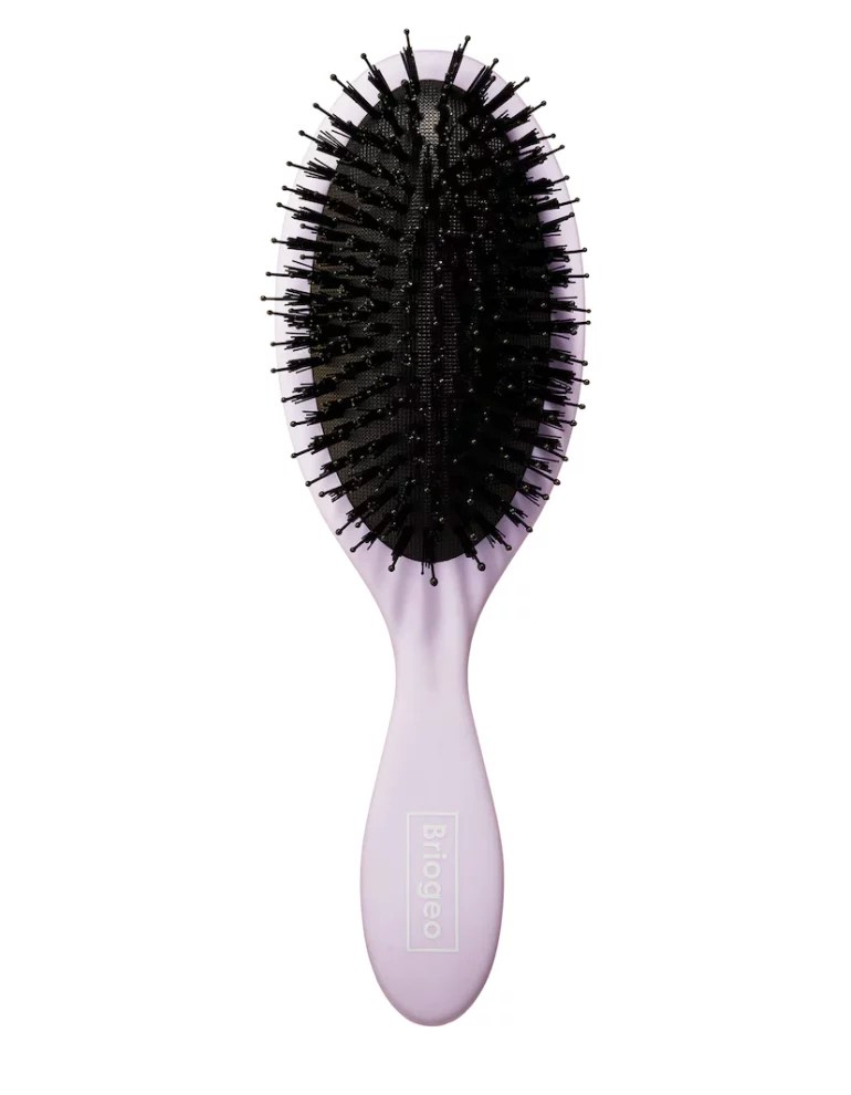 Briogeo Vegan Boar Bristle Hair Brush, best brushes for fine hair