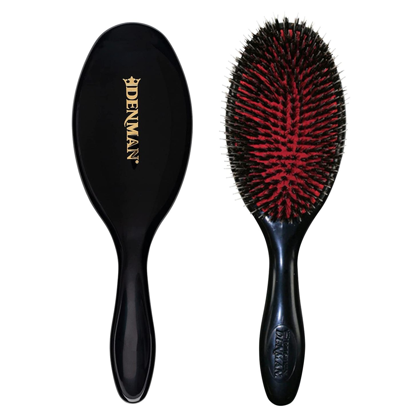 Denman Natural Bristle with Nylon Brush, best brushes for fine hair