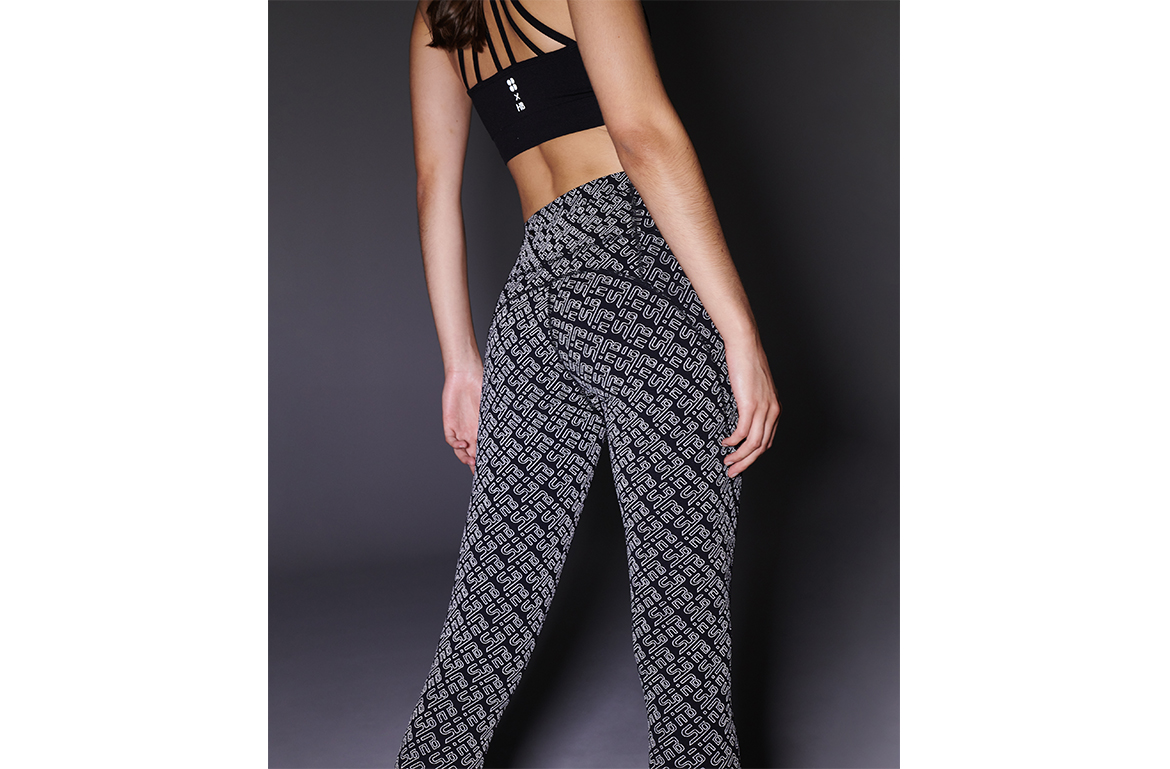 Black Power Reflective leopard-print cropped leggings, Sweaty Betty