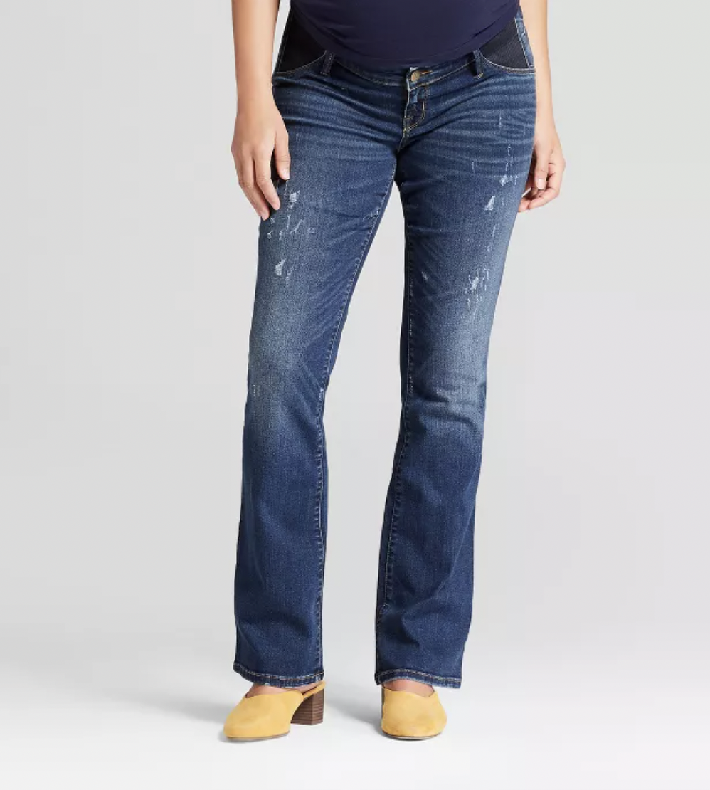 target maternity jeans