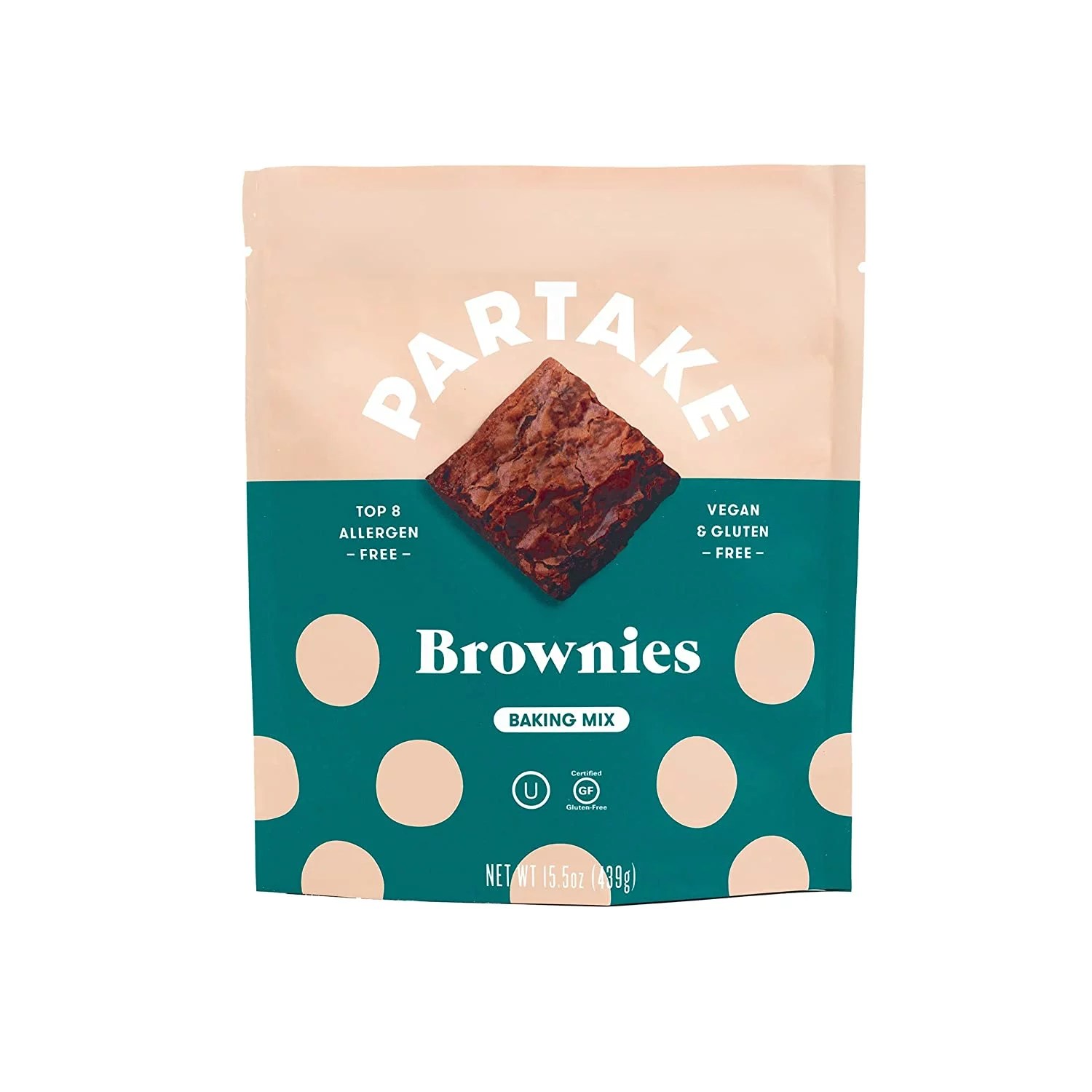 partake brownie mix
