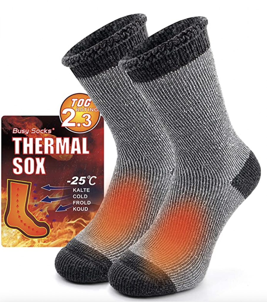 Busy Socks Winter Warm Thermal Socks