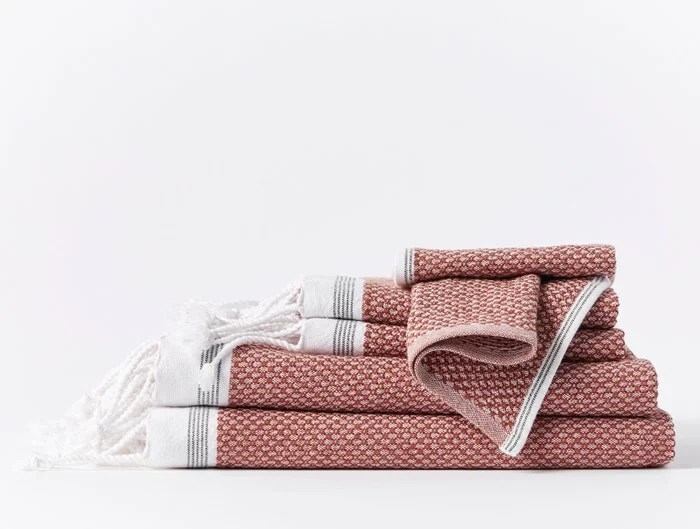 Coyuchi Mediterranean Organic Towels, eco-friendly gifts