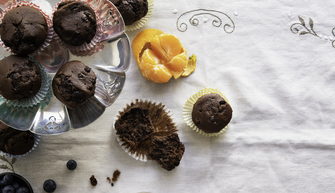three ingredient healthy muffins