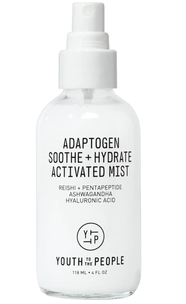 Youth To The People Adaptogen Soothe + Hydrate Activated Mist, winter makeup routine