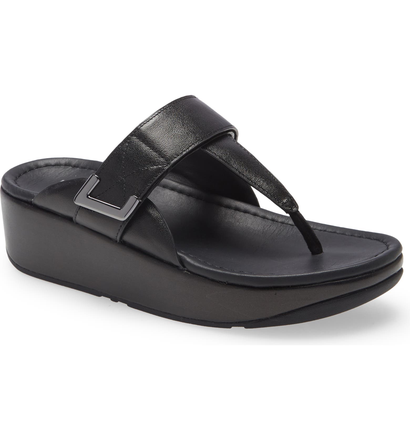 fitflop LULU Adjustable Leather Toe-Post Sandals