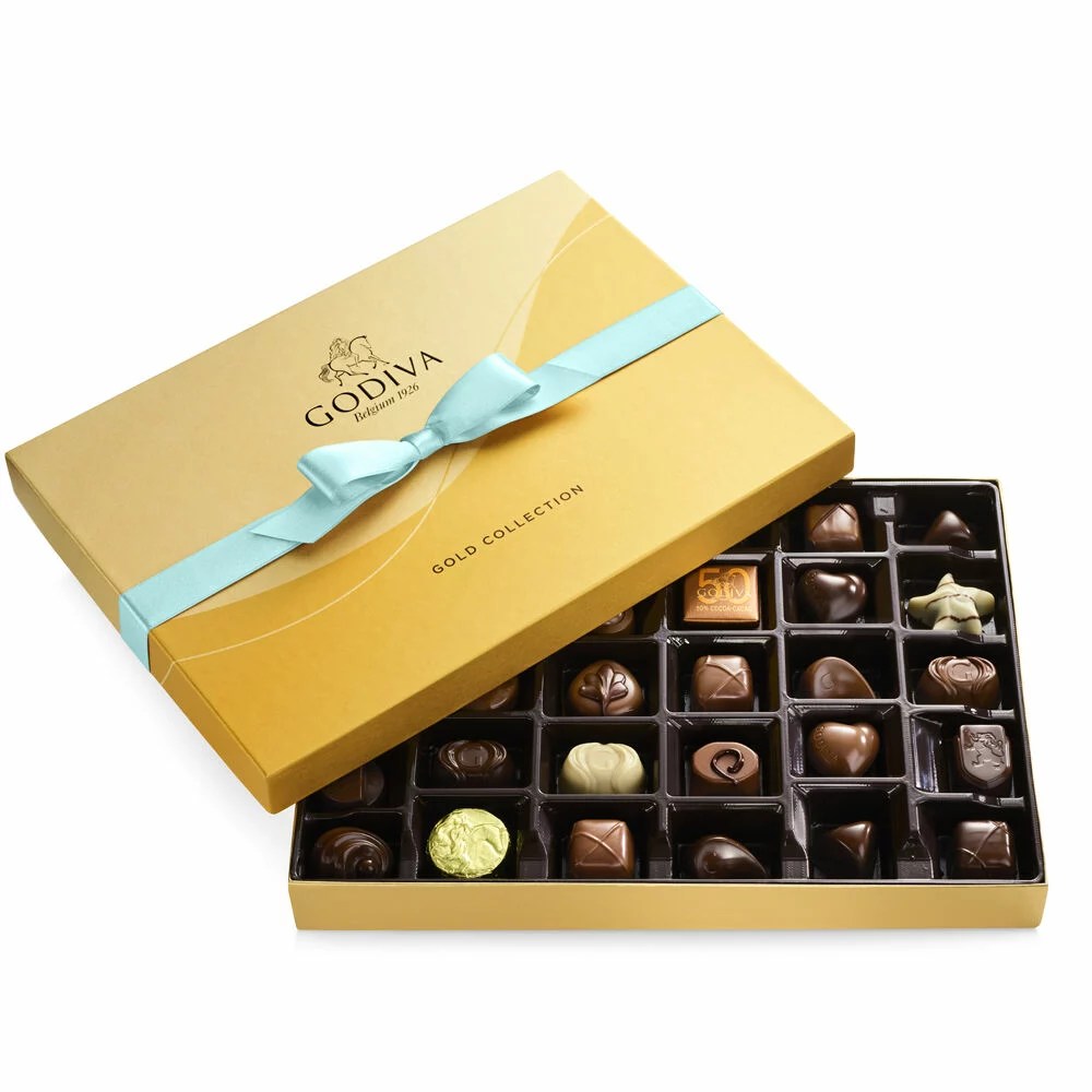 Godiva Assorted Chocolate Gold Gift Box