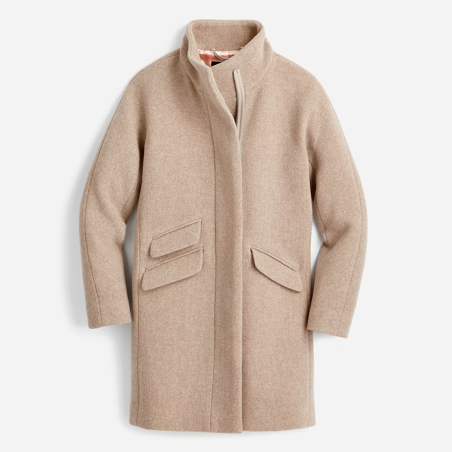j.crew cocoon wool coat for extreme cold