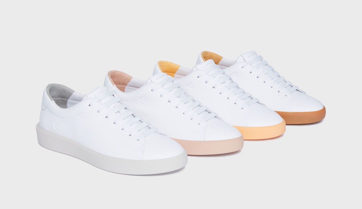 An Honest Review of the Everlane ReLeather Tennis Shoes | Well+Good
