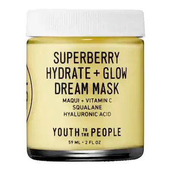 superberry glow dream mask