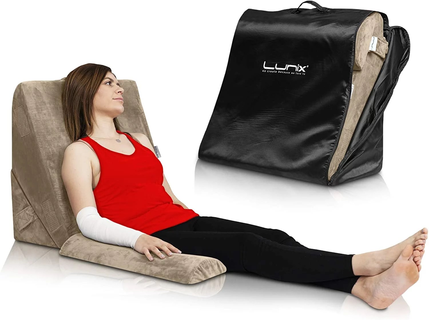 A Pillow For Sitting Up In Bed - Back Support Systems