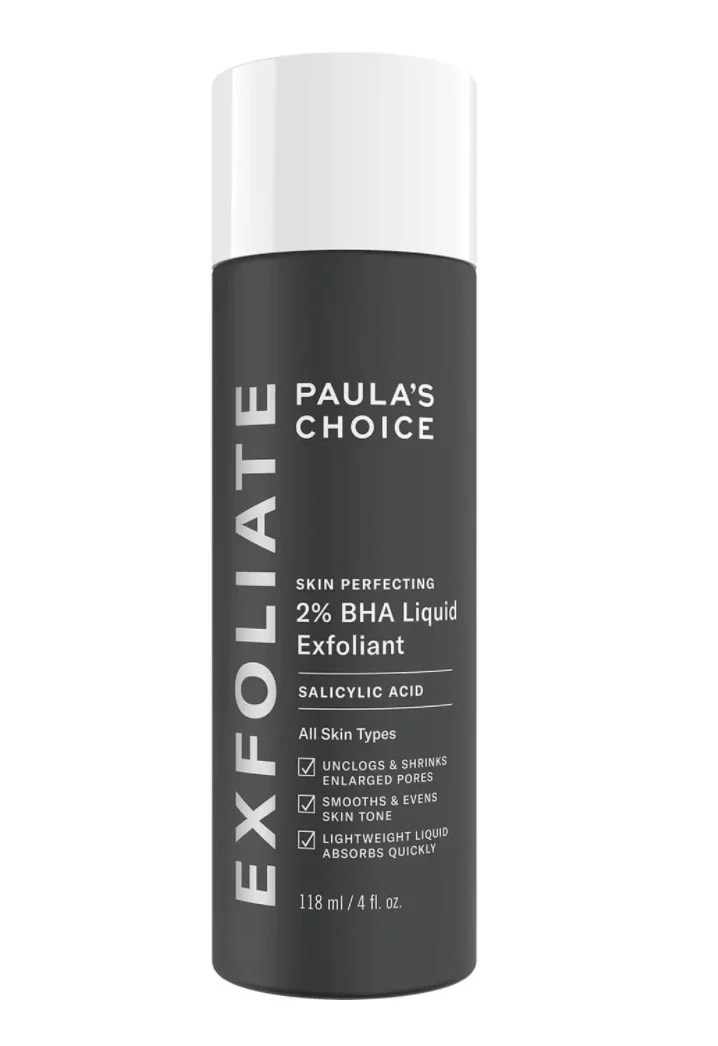 Paula's Choice Skin Perfecting 2 Percent BHA Liquid Exfoliant, how to apply makeup to dry flaky skin