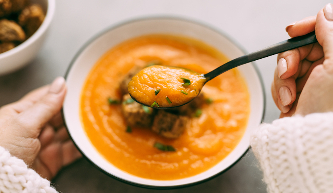 smoky sweet potato soup