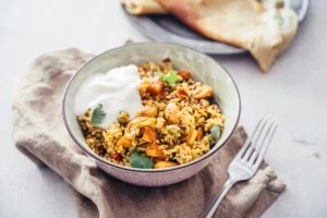 This Easy Cauliflower Rice Biryani Recipe Is Full of Fiber and Anti-Inflammatory Spices
