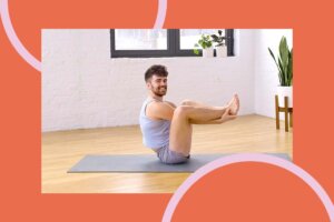 This Simple, Core-Strengthening Pilates Move Doubles as a Back Massage