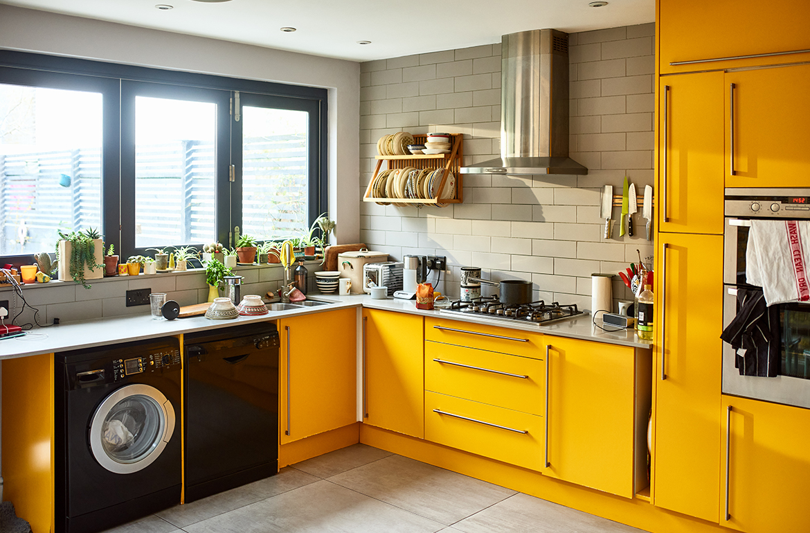 Elite Yellow Kitchen Appliances